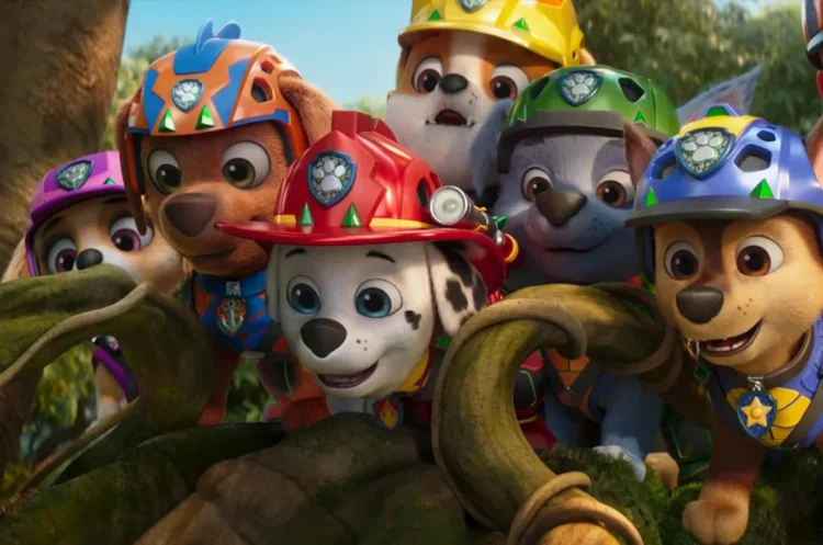Los dinosaurios se unen a la Patrulla Canina en su misión más grande para conquistar la pantalla grande