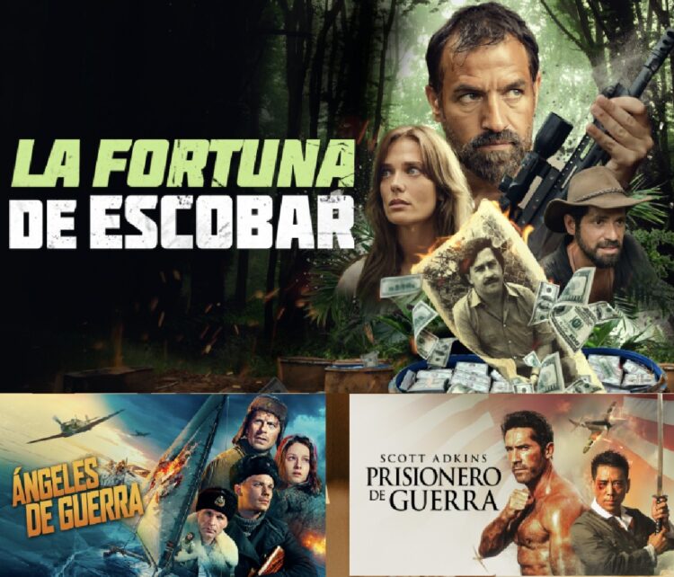 Acción al límite en Adrenalina Pura+ con el estreno estelar de La fortuna de Escobar