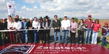 David Monreal fortalece la conectividad en Zacatecas con la entrega de un circuito carretero de 24.5 kilómetros