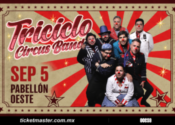 Triciclo Circus Band regresa a la CDMX con un espectáculo lleno de música, circo y nostalgia