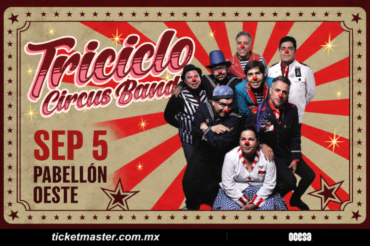 Triciclo Circus Band regresa a la CDMX con un espectáculo lleno de música, circo y nostalgia