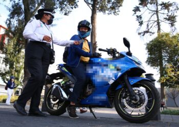 ¡A cumplir con cascos certificados!, convoca Ricardo Moreno a toda la comunidad motociclista
