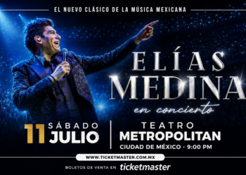 Elías Medina lleva su Tour 2026 al Teatro Metropólitan para una noche de grandes éxitos y emociones