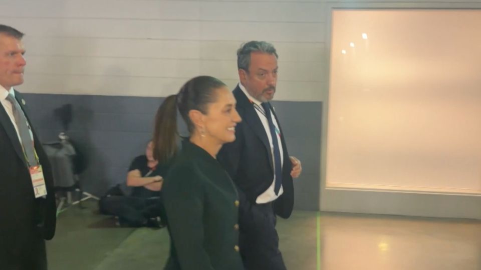 Sheinbaum arriba al estadio de Nueva Jersey para final del Mundial a horas de su llegada a EU
