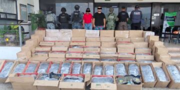 Capturan a tres personas con casi 700 kilos de marihuana en carretera de Chiapas; viajaban desde la CDMX