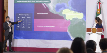 Sheinbaum anuncia acciones preventivas por “El Niño” y alista sistema de alertas por celular