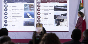 Sheinbaum anuncia inversión de 2 mil mdp para combatir el sargazo en Quintana Roo