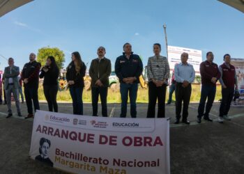 Inicia la construcción de la Preparatoria Bachillerato Nacional en Real de San Pablo, San Pablo Autopan