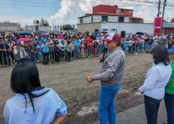Comienza la rehabilitación del Camino al Tejocote en favor de miles de habitantes: Ricardo Moreno