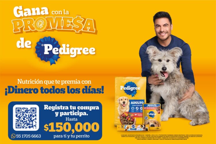 PEDIGREE® y Carlos Rivera premian el cuidado de tu perrito con su campaña más grande del año