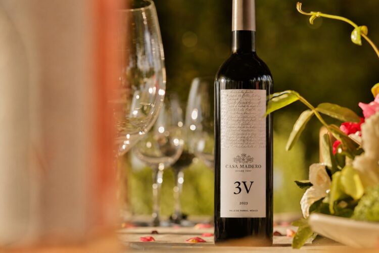 Casa Madero 3V 2023, reconocido como el Mejor Vino Mexicano en Francia