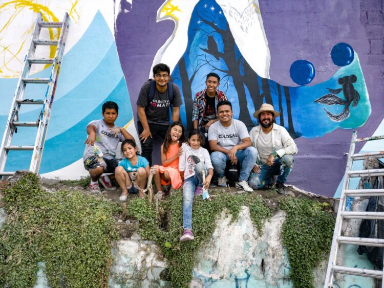 Colosal 2.0 fortalece la participación comunitaria y la identidad del Cerro de la Campana con la restauración de El Ave de los Sueños