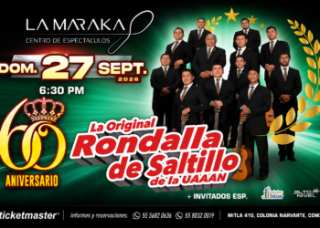 La Original Rondalla de Saltillo celebra 60 años de romanticismo con dos grandes conciertos en Neza y La Maraka