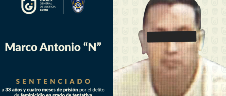 Sentencian a 33 años de prisión a hombre que atacó con ácido a una mujer en 2018; habría actuado por encargo de ex pareja