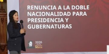 Sheinbaum busca cerrar la puerta a la doble nacionalidad en la Presidencia de México
