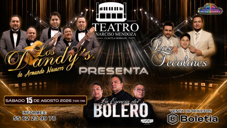 Los Dandys, Los Tecolines y la esencia del bolero llevan su legado romántico a Puebla y Cuautla
