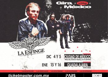 La Esfinge regresa a los escenarios con dos noches en CDMX y Guadalajara