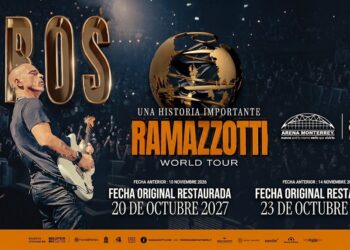 Eros Ramazzotti aplaza a 2027 sus conciertos en México; estas son las nuevas fechas en CDMX y Monterrey