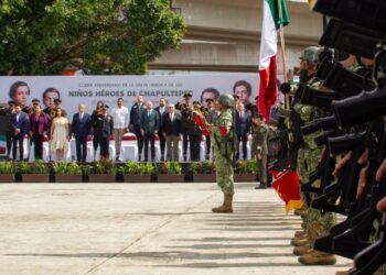 Reconoce Gobierno del Estado legado de los Niños Héroes y convoca a fortalecer la unidad institucional