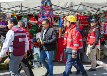 Refuerza Toluca operativo contra la venta ilegal de pirotecnia y vigilancia de artificios permitidos