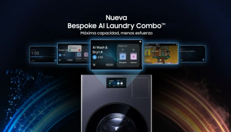 Conoce la nueva lavasecadora Bespoke AI Laundry Combo y aprovecha los beneficios de su pre-registro