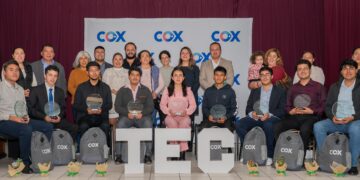 Cox entrega becas Impulso STEM a nueve jóvenes de Puebla