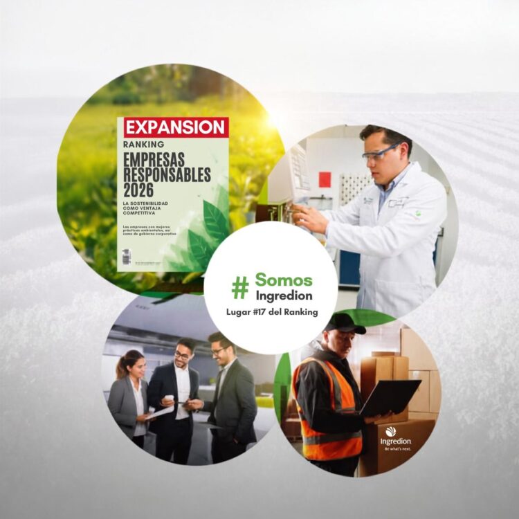 Ingredion México es reconocida como una Empresa Responsable ESG 2026