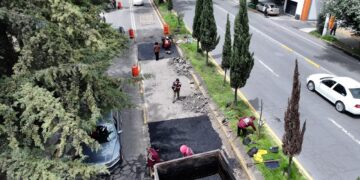 Invita Ricardo Moreno a las y los vecinos prever tiempos de traslado y usar vías alternas por labores de bacheo