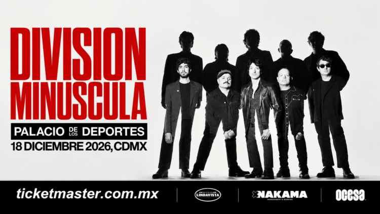 División Minúscula cerrará 2026 con concierto en el Palacio de los Deportes