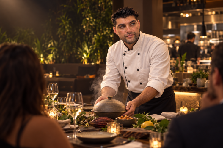 Luis Manuel Kadour Ponce presenta «Mesa Invisible», una cena donde los sentidos cambian la forma de cenar