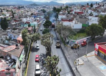Acelera su paso el Diablo Dragón en Matlatzincas para favorecer la circulación vial