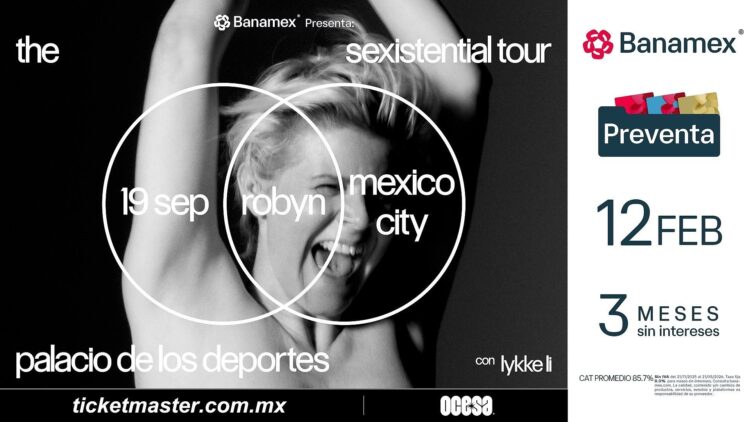 Robyn suma nuevas experiencias para su visita a Ciudad de México