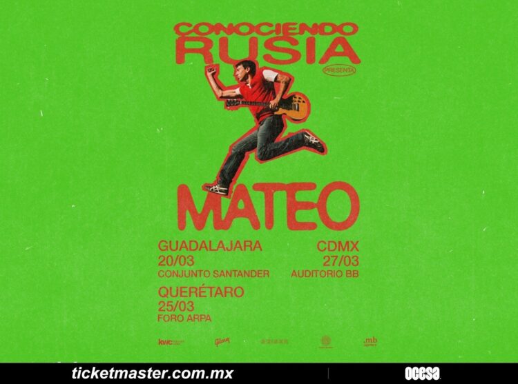 Conociendo Rusia lleva su formato solista al Gran Rex y anuncia su regreso a México
