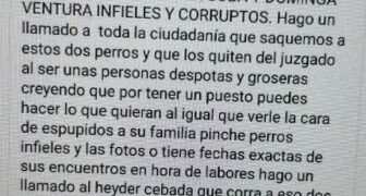 Acusan en redes a jueza quintanarroense de tratos con litigantes, recepción de regalos y posibles beneficios laborales a empleados
