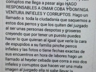 Acusan en redes a jueza quintanarroense de tratos con litigantes, recepción de regalos y posibles beneficios laborales a empleados