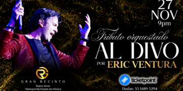 Eric Ventura llevará la memoria musical de “El Divo” al teatro gran recinto con un tributo orquestado