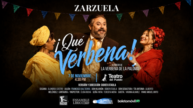 QUIMÉRICA PRODUCCIONES LLEVA EL BOLERO Y LA ZARZUELA AL TEATRO DEL PUEBLO CON DOS PROPUESTAS QUE CELEBRAN LA MÚSICA Y EL TALENTO