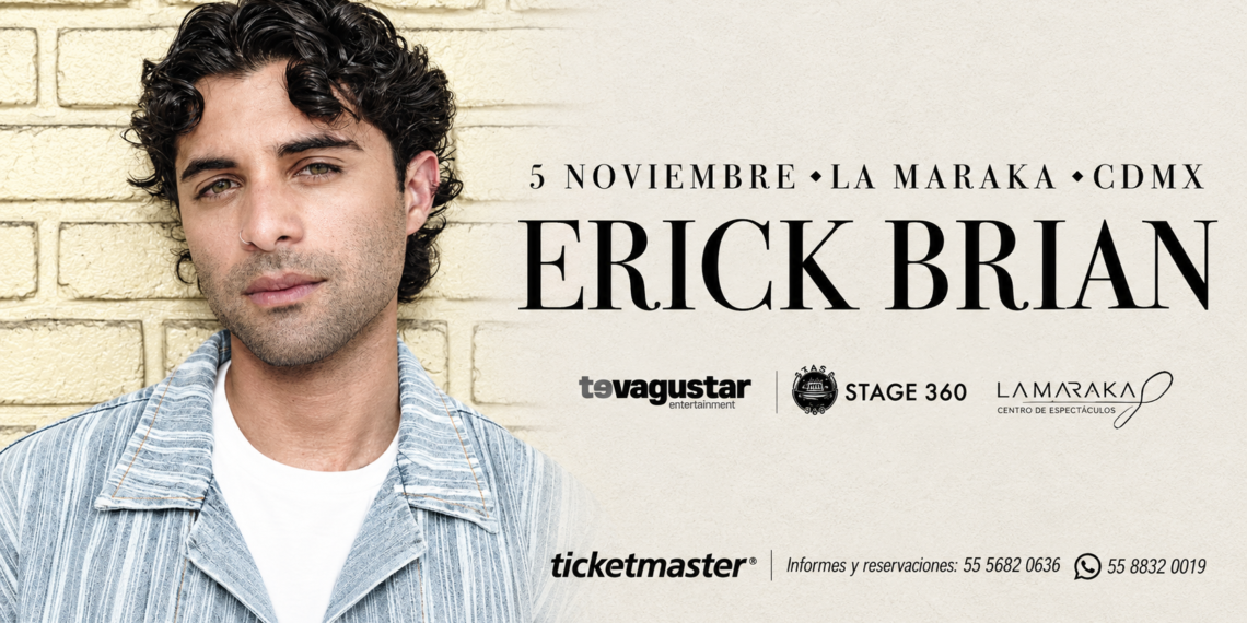 Erick Brian vuelve a México: La Maraka recibirá su nueva etapa después de CNCO
