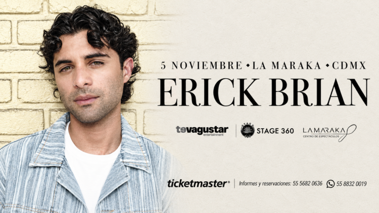 Erick Brian vuelve a México: La Maraka recibirá su nueva etapa después de CNCO