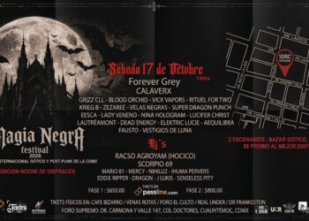 Magia Negra Festival 2026 reunirá en el Foro Supremo a la escena gótica y post-punk internacional