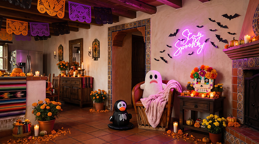 Para quienes aman impresionar: cómo convertir cada rincón de tu casa en un escenario de Halloween