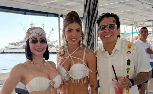 Jocessita y Edwin Luna avivan rumores de romance tras coincidir en el cumpleaños del cantante