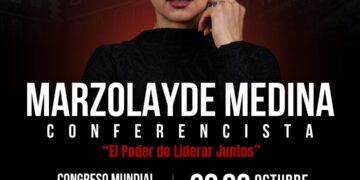 Marzolayde Medina destacó en el Congreso Mundial de Líderes 2026 en Harvard Faculty Club