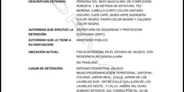 Detiene en Jalisco al abogado Aldo Castellanos Torres, presunto integrante de Red de litigantes ligados a fraudes, despojos y lavado de dinero del CJNG 