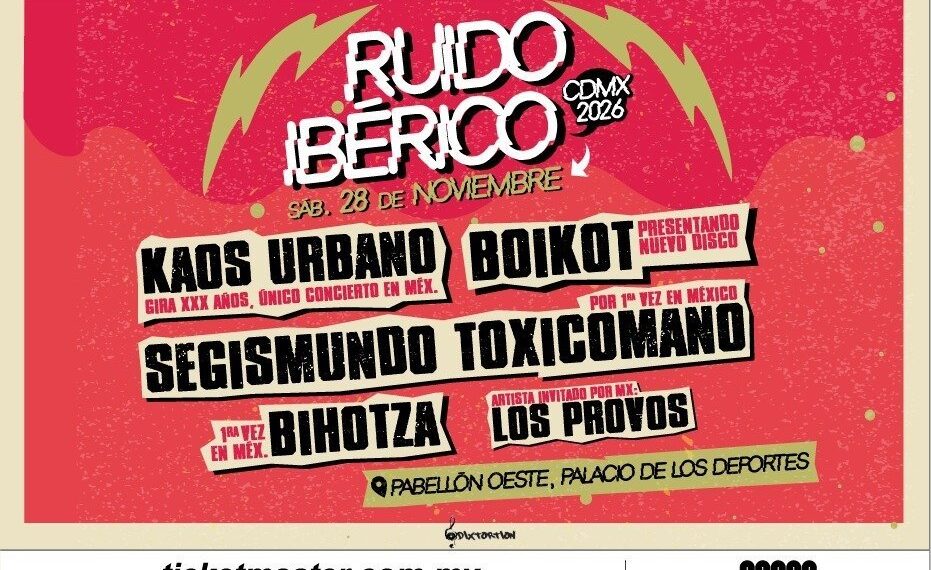 Segismundo Toxicómano debutará en México en el Festival Ruido Ibérico de la CDMX