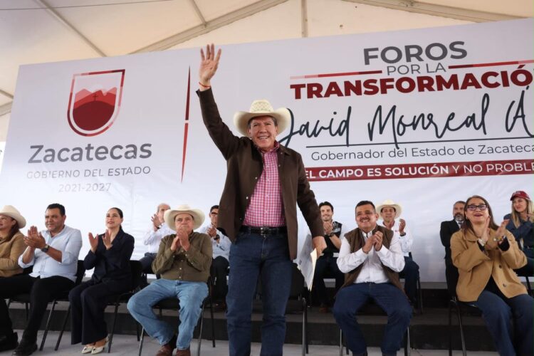 DAVID MONREAL PRESENTA RESULTADOS Y NUEVAS OBRAS PARA LA REGIÓN DE RÍO GRANDE ANTE MÁS DE 6 MIL ASISTENTES