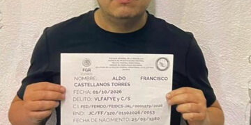 Decretan prisión preventiva contra el abogado, Aldo Francisco Castellanos Torres, presunto integrante de una red vinculada al CJNG