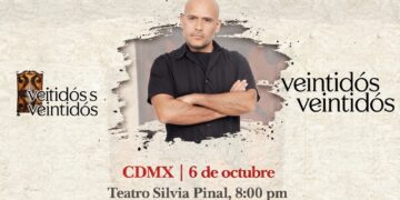 Odin Dupeyron regresa al Teatro Silvia Pinal con Veintidós Veintidós