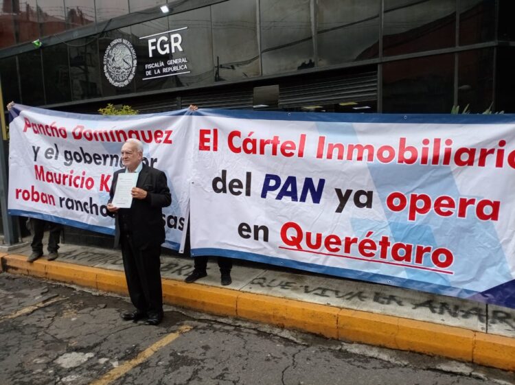 Exigen a la FGR atraer caso en contra del Cártel  Inmobiliario de Querétaro