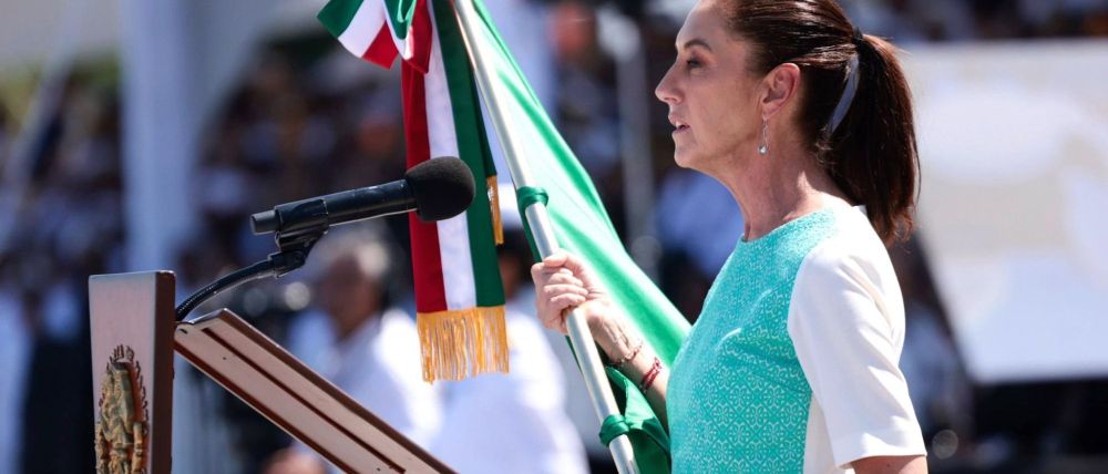 Claudia Sheinbaum encabeza el 205 aniversario de la Armada de México en el Puerto de Veracruz